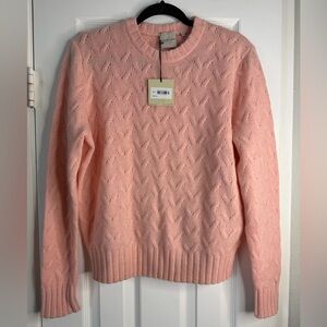 NWT Gentle Souls Cable Knit Sweater - Cashmere Blend